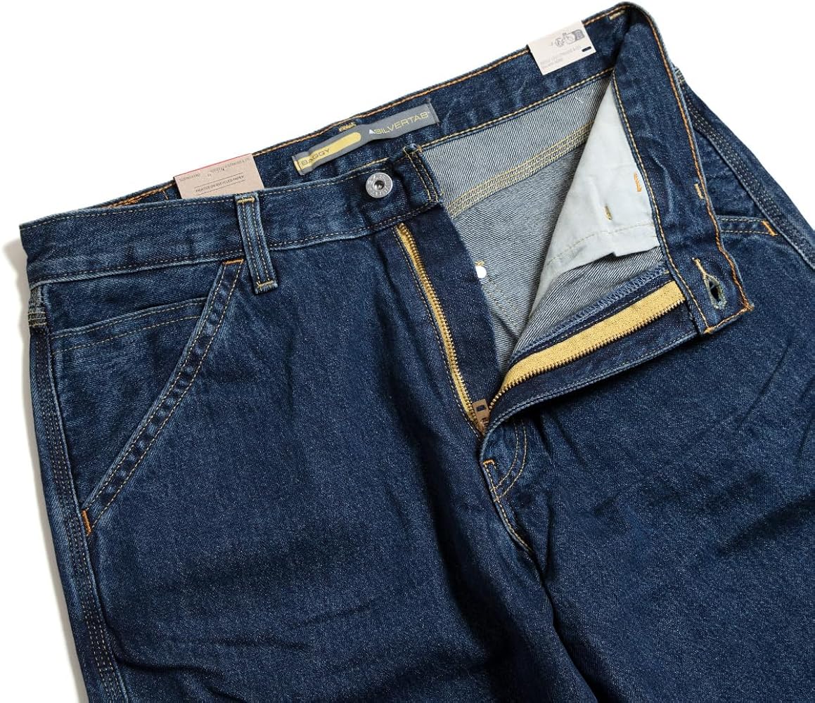 Amazon | [リーバイス シルバータブ] BAGGY CARPENTER RINSE CRUSADER